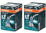 2 Lampadine Osram Cool Blue Intense Next Generation Lampadine Per Fari / Attacco H7 55W