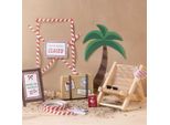 Kit Artigianale "Holiday"", Accessori Per La Porta Di Babbo Natale Segreto Con Materiali E Istruzioni"