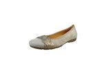 Gabor Ballerina Classica Da Donna In Velluto Chev. F Larghezza 44.160 Grigio