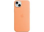 Etui Apple Mt0W3Zm/A Custodia In Silicone Per Iphone 15 / 14 / 136.1 Magsafe PomarańCzowy/Arancione Sorbetto