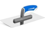 Levior Frattazzo Liscio In Acciaio Inox 130X270Mm, Due Angoli Arrotondati, G-24 266