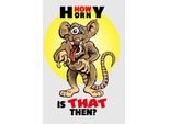 Vianmo Insegna In Legno 18X12 Cm How Horny Is That Then Maus