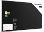Lavagna Magnetica Da Gesso Nera 200×120 Cm Cornice Expo