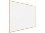 Bacheca In Sughero Bianco (Cornice In Legno) 90X60 Cm