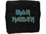 Iron Maiden - Polsino In Tessuto Con Logo "Flight 666"" RO8565 (Taglia Unica) (Nero/Blu)"