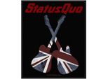 Status Quo - Chitarra - Patch - Poliestere RO8343 (Taglia Unica) (Nero/Rosso/Bianco)