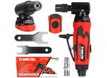 Mini Smerigliatrice Angolare Pneumatica 6 Mm - 20 000 Giri/Min 0,6 Kg, Compatta E Leggera