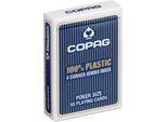 Copag® Poker Di Plastica Jumbo Index Blau