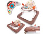 Sun Baby Girello Con Manubrio | Girello Da 6 Mesi | Girello Per Bambini | Centro Giochi Con Attività E Melodie | Girello Con Musica Coccodrillo