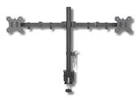 Techly ICA-LCD-382-D, Morsetto, 20 Kg, 40,6 Cm (16 Pollici), 68,6 Cm (27 Pollici), 100 X 100 Mm, Nero