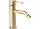 Rubinetto Da Bidet Rea Lungo Gold Brush