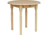 Tavolo Da Pranzo Rotondo Ii Tavolo Da Cucina In Pino Laccato 90 Cm