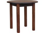 Tavolo Da Pranzo Tavolo Da Cucina Rotondo In Noce 90 Cm
