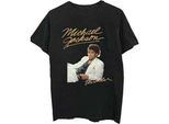 Michael Jackson - Maglietta "Thriller Suit"" Per Uomo/Donna Unisex RO2579 (L) (Nero)"