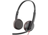 Hp Poly Blackwire C3225 Stereo USB-C Headset (Pack) - Con Cavo - Ufficio/Centro Chiamate - 20 - 20000 Hz - 164,2 G - Cuffie - Nero
