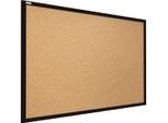 Bacheca In Sughero (Cornice In Legno Nero) 60X40 Cm