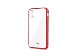 Celly Laser Matt Custodia Per Cellulare 15,5 Cm (6.1") Cover Trasparente, Rosso"