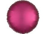 Palloncini Di Seta Lustre Granato Con Nappe A Cerchio Avvolti Standard C16- Amscan 9914161