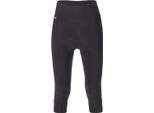 Santini Alba 3/4 Pantaloncini Da Ciclismo Nero Xs Donna Nero Xs