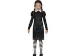 Guirca Costume Da Ragazza Goth 7-9 Anni 7-9 Anni