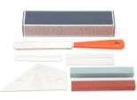 Kit Di Strumenti Per Liutai Di Chitarra, Strumento Di Riparazione Per Chitarra, Strumento Professionale Per Liutai Di Chitarra, Raggio Livellatore Di Levigatura, Protezioni Per Tastiera, Accessori Per Strumenti Musicali