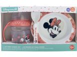 Set Regalo Da 3 Pezzi Disney Minnie Mouse Baby - Tazza, Ciotola E Cucchiaio Con Motivo Minnie