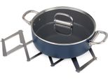 Tovaglietta Espandibile, Joseph Joseph, Space, Sottopentola In Acciaio Inox, Per La Cucina, Protezione Dal Calore E Dai Graffi, Pieghevole, Colore Argento