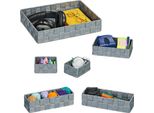 Set Di 6 Cestini Relaxdays