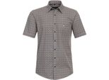 Casamoda Camicia Casual Uomo Manica Corta Kent Casual Fit Giallo Fantasia L