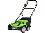Arieggiatore Elettrico Arieggiatore Costway 1800W, 2 Livelli Di Profondità Di Lavoro, Larghezza Di Lavoro 38Cm 45L