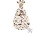 Panno Per Coccole Happy Horse Giraffe Gino - Regalo Per Bambino Marrone