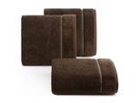 Asciugamano In Cotone Con Bordatura Salado 50X90 Marrone