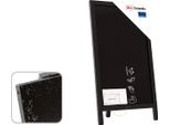 Lavagna Con Cavalletto Per Gesso Nera Monofacciale 78X44 Cm, Resistente All'acqua