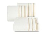 Asciugamano In Cotone Con Bordo Decorativo Amanda 30X50 Crema