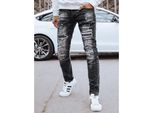 Pantaloni Denim Da Uomo Denn Nero S29