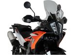Cupolino Puig Touring Fumè Chiaro Omologato Abe Per Ktm