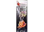 Big Hero 6 - Cannucce Monouso, Confezione Da 6 Pezzi SG34849 (Taglia Unica) (Trasparente/Viola/Rosso)