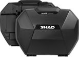 Coppia Valigie Laterali Espandibili Shad SH38X Carbon Look 3P System