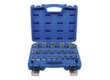 Bgs SteckschlüSsel-Einsatz-Satz ZwöLfkant Antrieb Innenvierkant 12,5 Mm Sw 8 - 36 Mm 21-Tlg. ; Bgs Technic (2267)