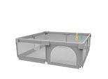 Box Per Bambini, Vasca Per Palline Da Interno, Cancelletto Di Sicurezza Per Bambini, Grigio Chiaro 1,2X1,6M