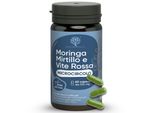 Redmoringa Integratore Microcircolo Gambe Mirtillo Nero E Vite Rossa Con Moringa| 60 Capsule Vegane | Italy