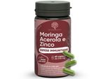 Redmoringa Integratore Difese Immunitarie Acerola Con Moringa| Rafforza Il Sistema Immunitario | 60 Capsule | Italy