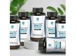 Redmoringa Zinco Integratore | Utile Per Acne, Sistema Immunitario, Capelli, Unghie E Ossa | 1800 Compresse Vegane Con Moringa| Italy