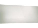 Dmora Specchio Ayana 2X65H Cm Bianco Bianco Lucido, Materiale Struttura In Vetro Italy