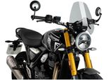 Cupolino Puig Naked Sport Fumè Chiaro Omologato Abe Per Triumph