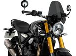 Cupolino Puig Naked Sport Fumè Scuro Omologato Abe Per Triumph