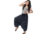 Pantaloni Harem "Cercles"" - Pantaloni A Zampa D'elefante - Pantaloni A Zampa D'elefante - Pantaloni Per Il Tempo Libero - Per Donna, Grigio L/Xl"
