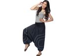 Pantaloni Harem "Cercles"" - Pantaloni A Zampa D'elefante - Pantaloni A Zampa D'elefante - Pantaloni Per Il Tempo Libero - Da Donna, Grigio S/M"