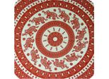 Sarong Pareo Gonna Avvolgente Telo Mare Stola Scialle Sciarpa Costume Da Bagno 140X120 Cm, Rosso