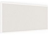 Bacheca In Sughero Bianco 80X40 Cm Cornice In Legno Bianca